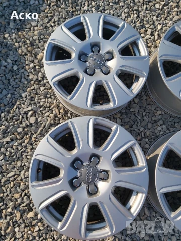 5x112..16.цола 6.5j ET33 оргинални АУДИ , снимка 3 - Гуми и джанти - 50941355