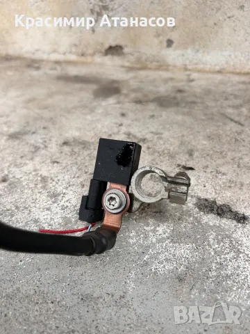 A1665420118. Минусова клема за Мерцедес Ц-класа W204. OM651, снимка 3 - Части - 50245263