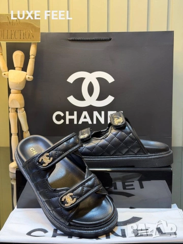 CHANEL 💎Дамски Чехли 36-41, снимка 4 - Чехли - 54192166