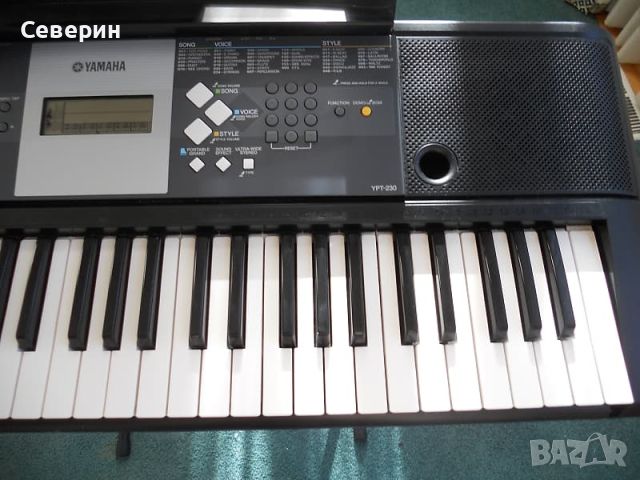 синтезатор yamaha ypt-230, снимка 2 - Ресийвъри, усилватели, смесителни пултове - 46214352