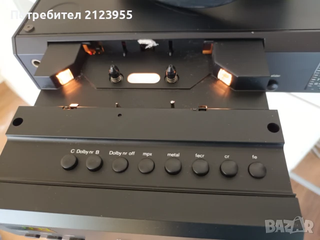 BRAUN Ретро касетен дек, снимка 2 - Декове - 50667368