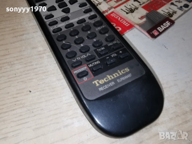 TECHNICS EUR646497 RECEIVER REMOTE-ВНОС SWISS 1312251936, снимка 18 - Ресийвъри, усилватели, смесителни пултове - 52776477