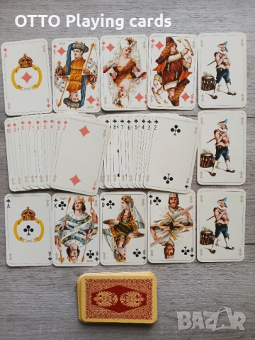 Стари карти за игра, снимка 2 - Карти за игра - 51895621