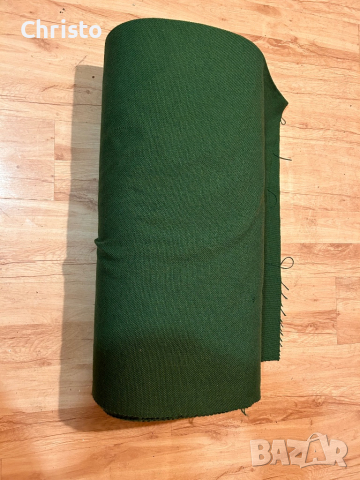 Качествен зелен плат за тапициране - 22 метра, снимка 4 - Платове и дамаски - 44994354