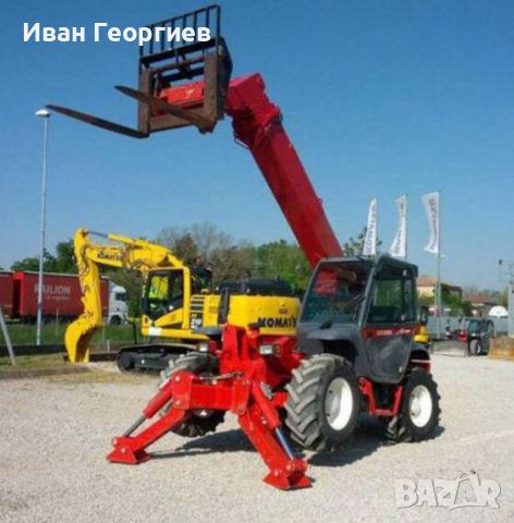 Телескопичен товарач Manitou MVT 1330 SL под наем, снимка 3 - Индустриална техника - 45231856