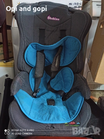 Детско столче +бустер за кола Bebino