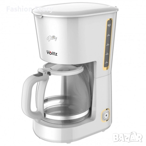 Кафемашина Oliver Voltz Daisy, 700W, 1.25 л, Светлинен индикатор, снимка 2 - Кафемашини - 52216401