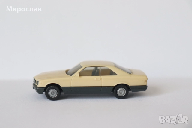 HERPA H0 1/87 MERCEDES BENZ 560 SEC КОЛИЧКА КАМИОН МОДЕЛ