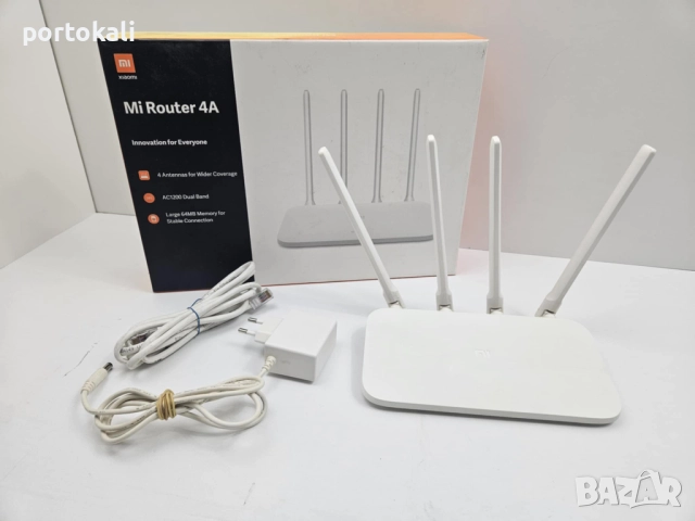 Рутер Huawei Mi Router 4A AC 1200 Dual Band 4 антени, 1500 Mbps
