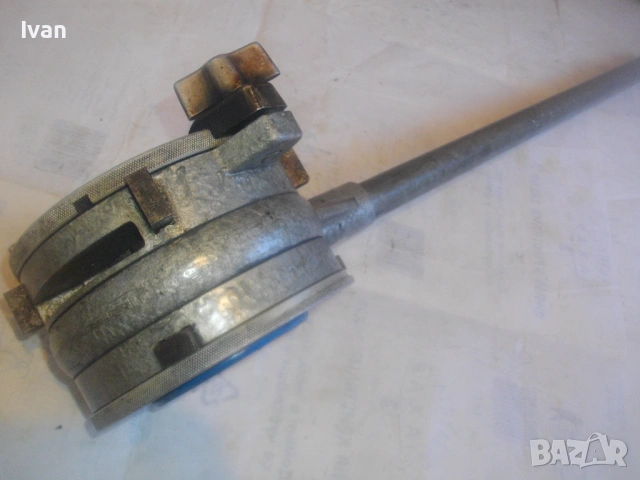 Чехословашка JOPAL 2 Старо качество винторезка до 2 цола за резби на тръби Плашка Пафта Винтонарезка, снимка 10 - Други инструменти - 53305363