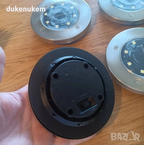 Комплект от 8 соларни лампи за градина, водоустойчиви, бяла светлина, снимка 11 - Соларни лампи - 52246582