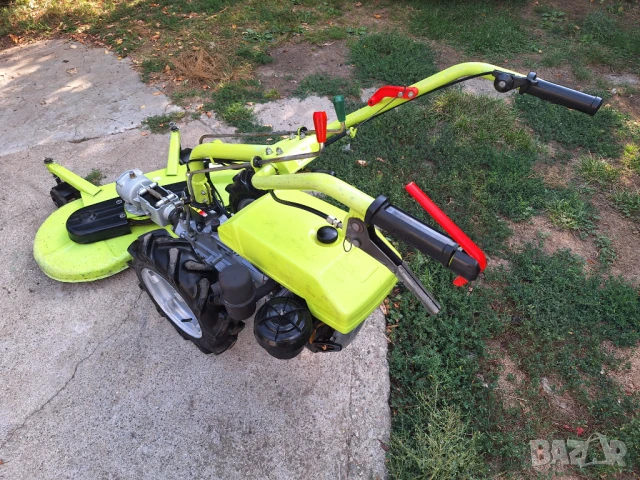 Мулчираща косачка мотоблок двуколка 10к.с. професионална, снимка 8 - Градинска техника - 51388302