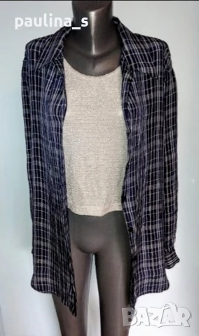 Два различни броя / Копринена туника тип риза "c.h.i.c.c." / копринена риза  , снимка 15 - Туники - 28487733