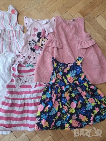 Летни дрехи за момиче 18-24 месеца , снимка 8 - Комплекти за бебе - 46320214