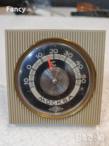 Стар руски термометър Москва, снимка 5 - Антикварни и старинни предмети - 52162862