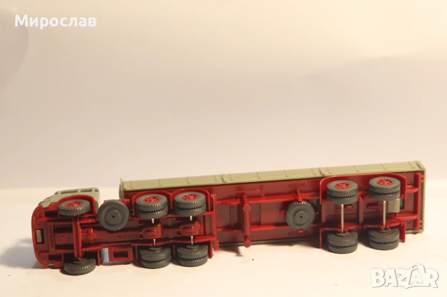 WIKING H0 1/87 KRUPP РЕМАРКЕ КАМИОН МОДЕЛ, снимка 6 - Колекции - 52505854