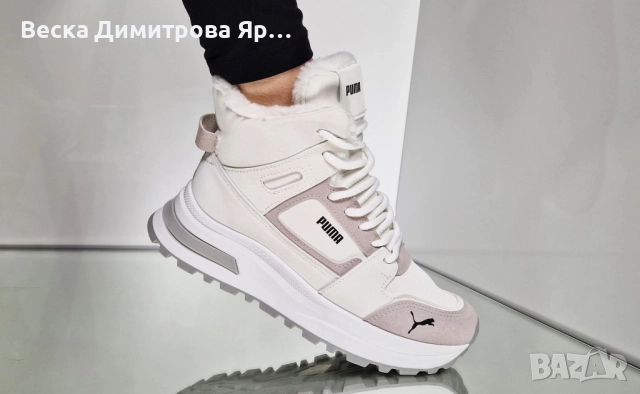 Дамски обувки с топла дебела вата , снимка 3 - Дамски боти - 52115256