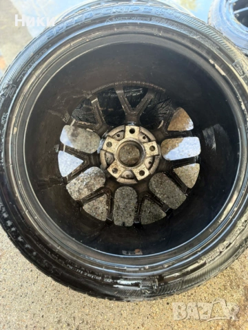 Продавам джанти с гуми 5х120, снимка 2 - Гуми и джанти - 54101807