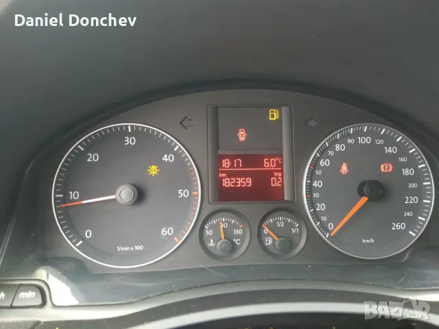 VW GOLF 5 1.9 TDI 90кс 2007г, снимка 6 - Автомобили и джипове - 48257335