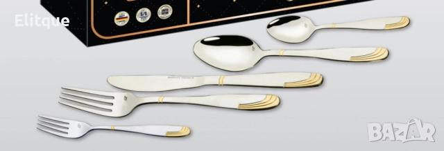 Прибори 30ч. Bohmann, кутия, 18/10 s/s, неръждаема стомана, снимка 2 - Други - 52818707