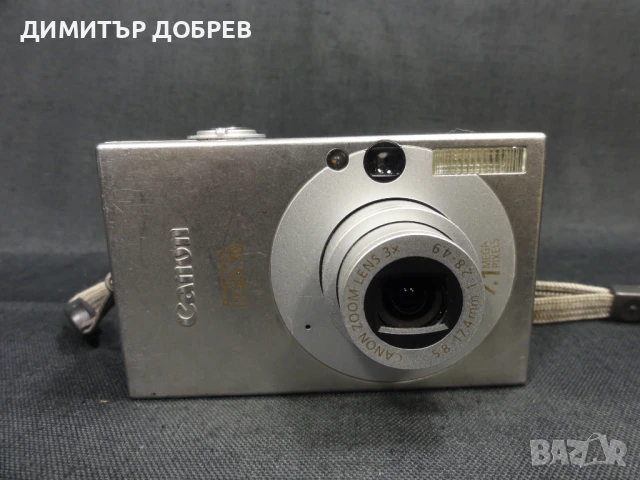 ЦИФРОВ ФОТОАПАРАТ CANON IXUS 70 7,1MP DIGITAL CAMERA, снимка 2 - Фотоапарати - 50646315