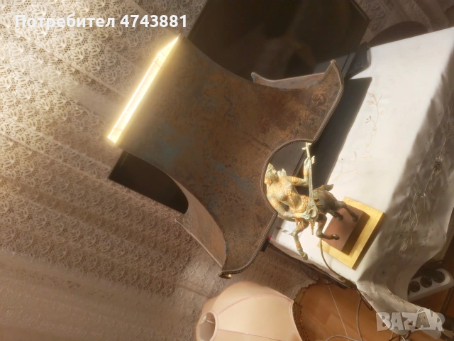 Настолна лампа,тип нощна, снимка 4 - Антикварни и старинни предмети - 53577116
