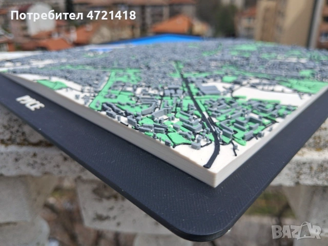 Русе на длан! Аристократизъм и релеф в 3D декоративен макет, снимка 6 - Декорация за дома - 54147872