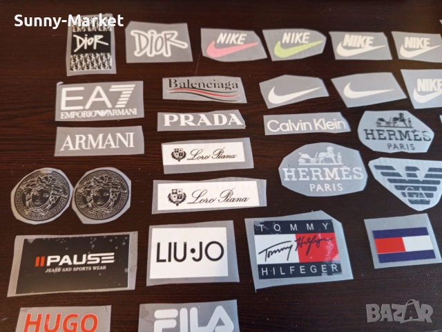 ЩАМПИ  ЗА ДРЕХИ- С ЮТИЯ - известни марки и футболни отбори , снимка 3 - Копирни услуги - 53682105