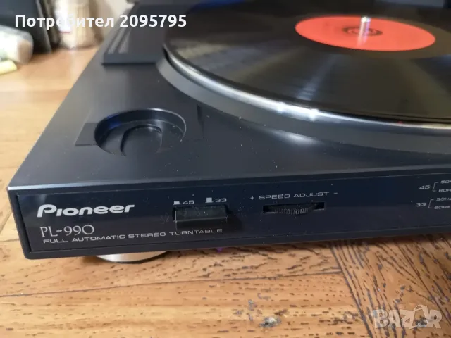 pioneer pl 990 , снимка 3 - Грамофони - 47249680