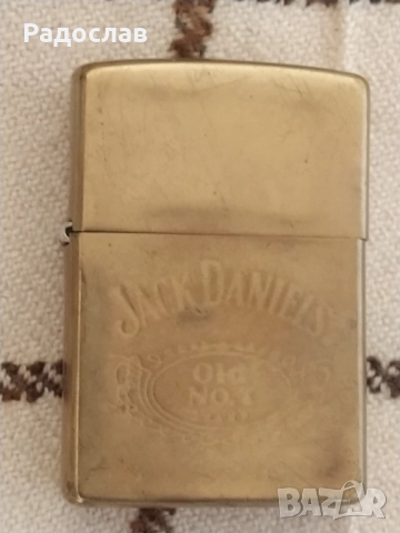 стара запалка Zippo Jack Daniels, снимка 2 - Запалки - 51907526