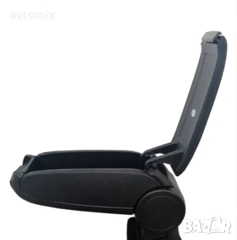 Подлакътник, Skoda Rapid 2012+ с черно кожено покритие, снимка 3 - Аксесоари и консумативи - 50176828