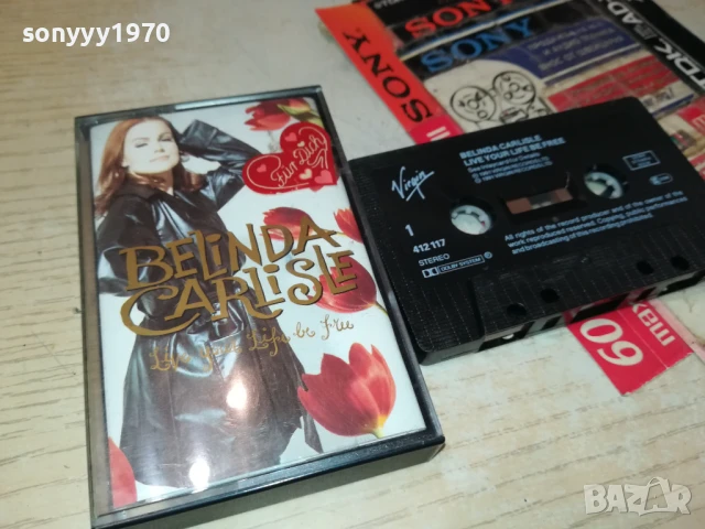 BELINDA CARLISLE-ORIGINAL TAPE 1408251540, снимка 3 - Аудио касети - 51366733
