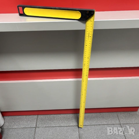 Прав ъгъл Vorel, Жълт, 750 мм, снимка 5 - Други инструменти - 53793019
