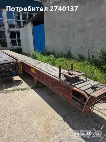 Транспортно съоръжение лента/конвейр, снимка 4 - Други машини и части - 50366695