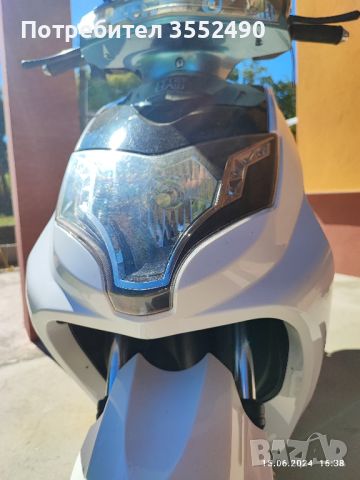 електрически скутер, снимка 2 - Мотоциклети и мототехника - 46273512