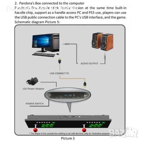 Аркадна преносима игра Pandora Box 6 с 3600 игри 2041, снимка 12 - Игри за PlayStation - 52774692