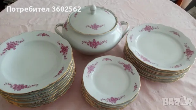 Винтидж сервиз за хранене за 9 души-Германия