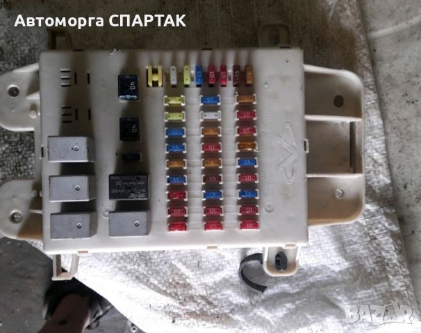 КОНТРОЛЕН БЛОК КУТИЯ ЗА ПРЕДПАЗИТЕЛИ РЕЛЕ DR MOTOR DR5 VAN BIFUEL 1.6 80KW 5P, T11-3723060, снимка 1 - Части - 46697446