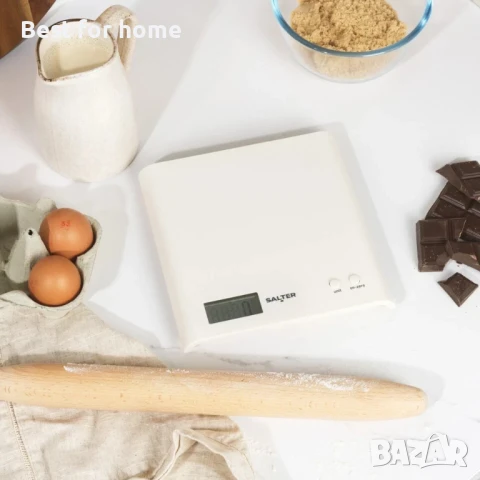  Прецизна, дигитална кухненска везна Salter ARC, LCD дисплей, 3 кг, снимка 5 - Електронни везни - 51263428