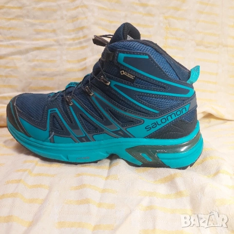 SALOMON X-CHASE MID GTX W номве 38 2/3 туристически обувки . маратонки водоустойчиви , снимка 8 - Други - 53160247