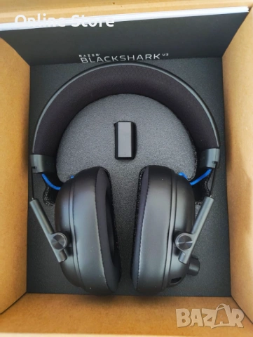 Razer BlackShark V3 за PlayStation – безжични геймърски слушалки за eSports, снимка 11 - Аксесоари - 54169955