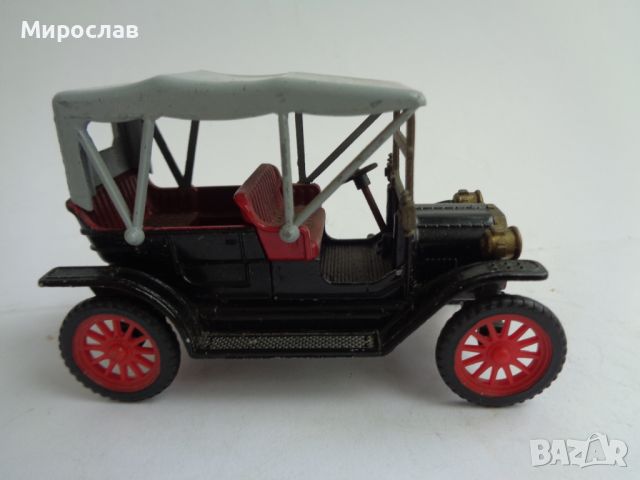 1:43? ZISS MODELL FORD T 1908 КОЛИЧКА РЕТРО МОДЕЛ , снимка 3 - Колекции - 45634478