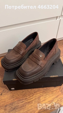 Обувки естествена кожа G-star