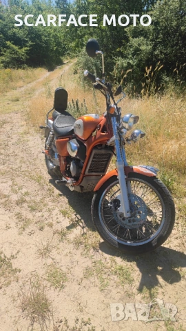 Чопър Aprilia Classic 125 регистриран Двутактов Бартер, снимка 5 - Мотоциклети и мототехника - 53766674