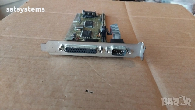 UMC HBQ4MC8635 Multi Controller 16-bit ISA IDE FLOPPY COM Print Card, снимка 2 - Други - 53417202