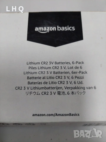 Батерии литиеви Amazon Basics CR2 3V 800mAh, снимка 3 - Батерии, зарядни - 53162778