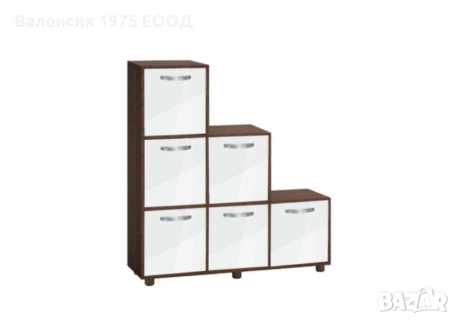 Етажерка Кубо 6 с пет или шест вратички гланц, снимка 13 - Етажерки - 46452990