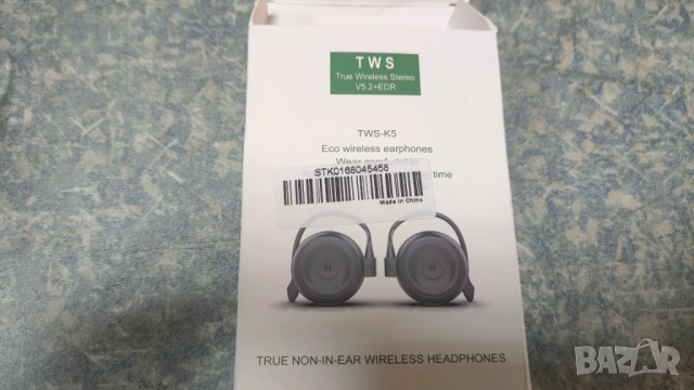 Bluetooth слушалки TWS - K5, снимка 7 - Bluetooth слушалки - 52501237