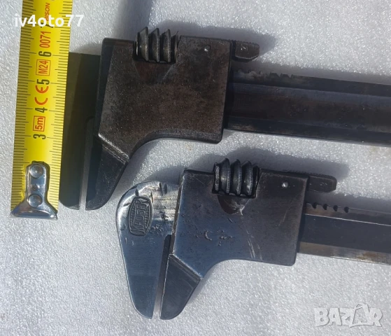 2 бр. стари немски раздвижни ключа Mauzer , снимка 15 - Ключове - 50755087