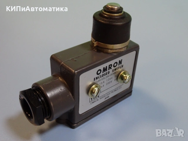 краен изключвател Omron ZE-15GN limit switch 15A 250VAC, снимка 3 - Резервни части за машини - 54218703